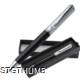 Picture of BALL PEN with Silver Top in Black