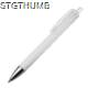 Picture of PLASTIC BALL PEN with Patterns in White