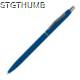 Picture of RUBBER COATED BALL PEN in Blue