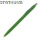 Picture of RUBBER COATED BALL PEN in Green