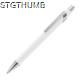Picture of METAL BALL PEN in White