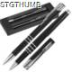 Picture of WRITING SET with Ball Pen & Rollerball Pen in Black