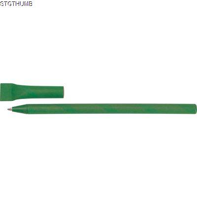 Picture of CARBOARD PEN in Green.