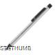 Picture of RETRACTABLE BALL PEN MADE OF METAL in White