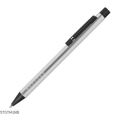 Picture of RETRACTABLE BALL PEN MADE OF METAL in White