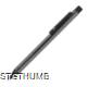 Picture of RETRACTABLE BALL PEN MADE OF METAL in Anthracite Grey