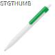 Picture of BALL PEN with Colored Clip in Green