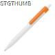 Picture of BALL PEN with Colored Clip in Orange