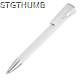 Picture of BALL PEN with Large Chromed Clip in White