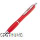 Picture of PLASTIC BALL PEN in Red
