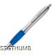 Picture of BALL PEN with Satin Finish in Blue