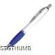 Picture of PLASTIC BALL PEN in Blue