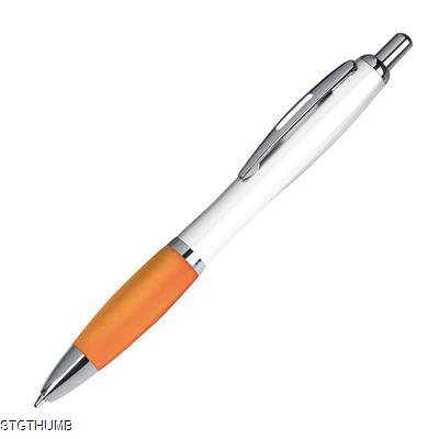 Picture of PLASTIC BALL PEN in Orange.