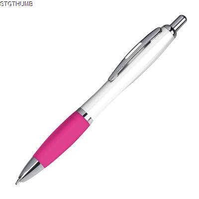 Picture of PLASTIC BALL PEN in Pink.