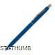 Picture of RUBBER COATED BALL PEN in Blue