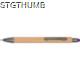 Picture of BALL PEN with Bamboo Coating in Purple