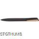 Picture of METAL PEN with Bomboo Appliquees in Black