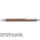 Picture of WOOD BALL PEN in Brown