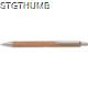 Picture of WOOD BALL PEN in Beige
