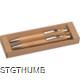 Picture of BAMBOO WRTING SET in Beige