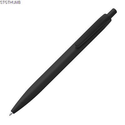 Picture of SOLID PLASTIC BALL PEN in Black
