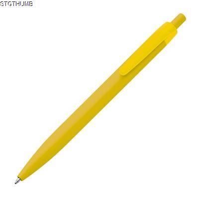 Picture of SOLID PLASTIC BALL PEN in Yellow