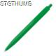 Picture of SOLID PLASTIC BALL PEN in Green