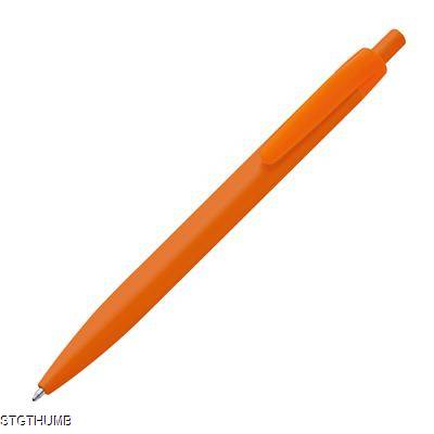 Picture of SOLID PLASTIC BALL PEN in Orange.