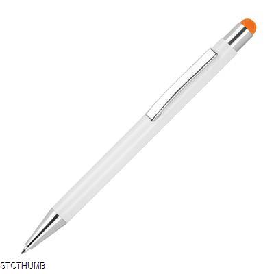 Picture of ALUMINIUM BALL PEN in Orange.