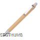 Picture of BAMBOO BALL PEN with Touch Function in Beige