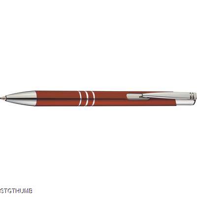 Picture of METAL BALL PEN in Burgundy