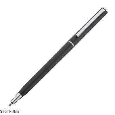Picture of SLIME LINE PLASTIC BALL PEN in Black.