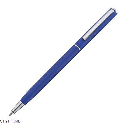 Picture of SLIME LINE PLASTIC BALL PEN in Blue.