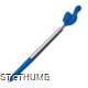 Picture of SMILE HANDBALL PEN in Blue