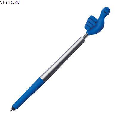 Picture of SMILE HANDBALL PEN in Blue