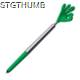 Picture of SMILE HANDBALL PEN in Green