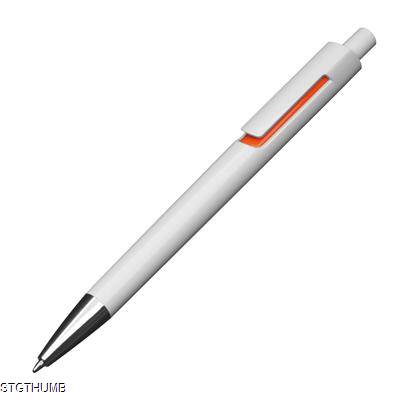 Picture of PLASTIC BALL PEN in Orange