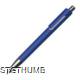 Picture of COLOURFUL PLASTIC BALL PEN in Blue