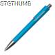 Picture of COLOURFUL PLASTIC BALL PEN in Light Blue