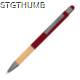 Picture of BALL PEN with Bamboo Grip Zone in Burgundy
