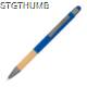 Picture of BALL PEN with Bamboo Grip Zone in Blue