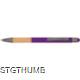 Picture of BALL PEN with Bamboo Grip Zone in Purple