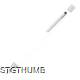 Picture of SLIM BALL PEN in White