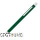 Picture of SLIM BALL PEN in Dark Green