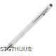 Picture of BALL PEN with Pattern in White