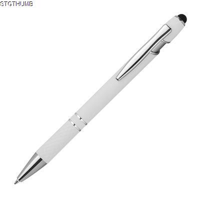 Picture of BALL PEN with Pattern in White
