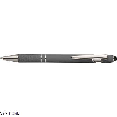 Picture of BALL PEN with Pattern in Anthracite Grey