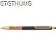 Picture of BALL PEN with Cork Grip Zone in Black