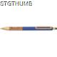 Picture of BALL PEN with Cork Grip Zone in Blue
