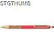 Picture of BALL PEN with Cork Grip Zone in Red